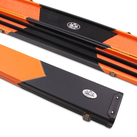 Baize Master 1 Piece ARROW Snooker Pool Cue Case with Plastic Ends - Holds 3 Cues