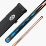 Baize Master BLACKLINE CLASSIC 2 Piece English Pool Cue and Case Set 8.5mm Layered Tip