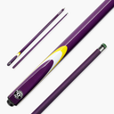 Jonny 8 Ball Inferno 2 Piece Graphite Fiberglass Snooker and Pool Cue 9.5mm Green Layered Tip