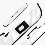 Quality Thick Padded WHITE Vinyl 2pc Soft Cue Case