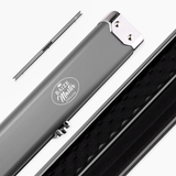 Baize Master SATIN LINE One Piece Luxury Snooker Pool Cue Case - Holds 2 Cues