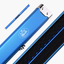 Baize Master SATIN LINE 3/4 Luxury Aluminium Cue Case - Holds 1 x 3/4 Joint Cue + Extensions