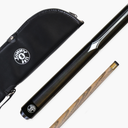 Jonny 8 Ball WHITE SPEAR 57 Inch 2 Piece Snooker Pool Cue and Case Set with 9.5mm Tip