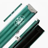 Baize Master Pro Line 3/4 2 Slot Luxury Aluminium Snooker and Pool Cue Case - Holds 1 Cue