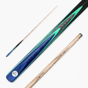Baize Master Admiral 1 Piece Snooker and Pool Cue with 9.5mm Blue Pressed Tip