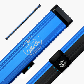 Baize Master Fusion One Piece 2 Slot Luxury Aluminium Snooker and Pool Cue Case with Trigger™ Lock – Holds 2 x One Piece Cues Baize Master