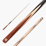 Baize Master Cedar Marksman 57 Inch 1 Piece English Pool Cue with 8.5mm Baize Master Blue Pressed Tip