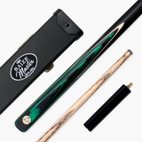 Baize Master Emerald Marksman ¾ Joint English Pool Cue and Case Set with 8.5mm Baize Master Pro Impact Hybrid Tip