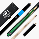 PRO147 Jester 3/4 Joint Snooker and Pool Cue and Case Set with 9.3mm Pro Tip PRO147