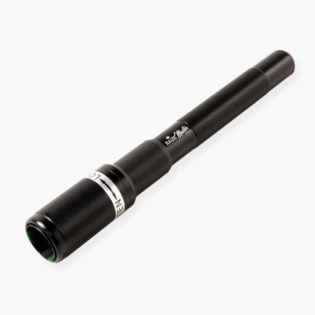 Baize Master BLACK MINI Flash Light Metal Push On Extension for American Pool Cues Baize Master