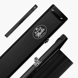 Baize Master Summit One Piece Three Slot Luxury Aluminium Snooker and Pool Cue Case with Chunky Metal Ends – Holds 3 x One Piece Cues