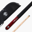Jonny 8 Ball Torpedo 57 Inch 2 Piece Snooker and Pool Cue and Case Set with 9.5mm Layered Tip
