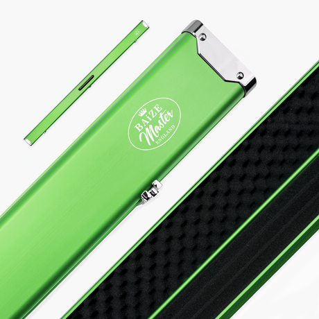 Baize Master SATIN LINE One Piece Luxury Snooker Pool Cue Case - Holds 3 Cues Cue & Case