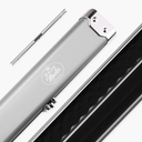 Baize Master SATIN LINE One Piece Luxury Snooker Pool Cue Case - Holds 2 Cues Cue & Case