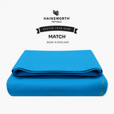 Hainsworth Match Tournament Blue English Pool Table Cloth for 7 Foot UK Pool Table - Bed and Cushion Set