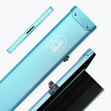 Baize Master Summit ¾ 3 Slot Luxury Aluminium Snooker and Pool Cue Case with Chunky Metal Ends – Holds 2 x ¾ Joint Cues