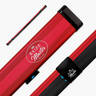 Baize Master Fusion One Piece 2 Slot Luxury Aluminium Snooker and Pool Cue Case with Trigger™ Lock – Holds 2 x One Piece Cues Baize Master