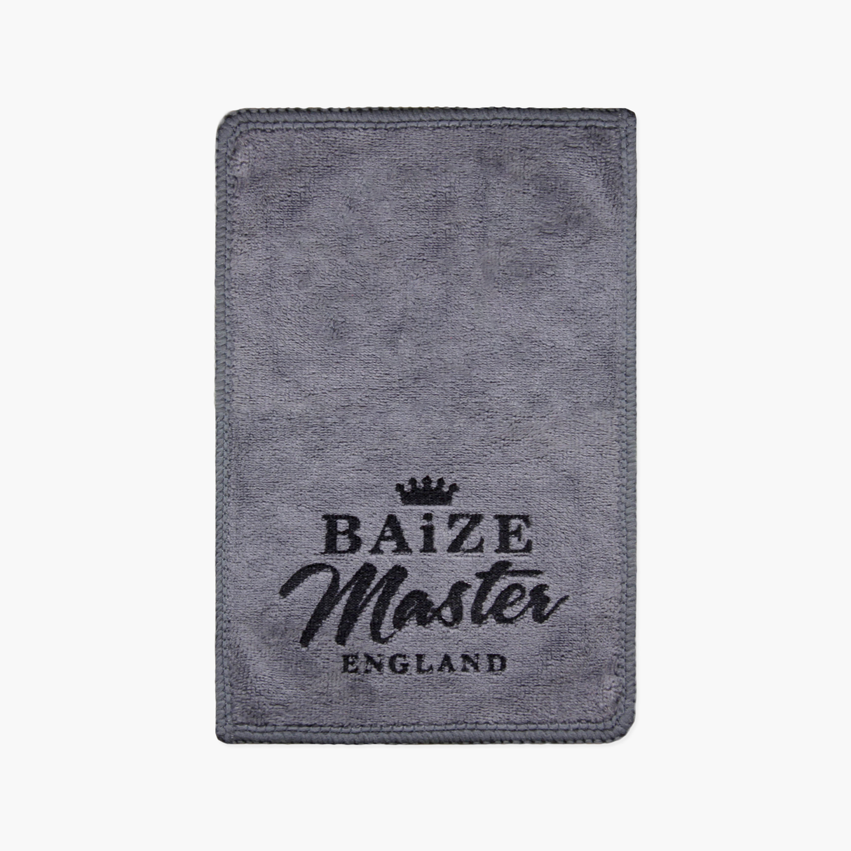 Baize Master Grey Microfibre Snooker Pool Cue Towel