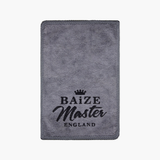 Baize Master Grey Microfibre Snooker Pool Cue Towel