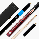 PRO147 Trident 1 Piece Snooker and Pool Cue and Case Set with 9.5mm Layered Tip
