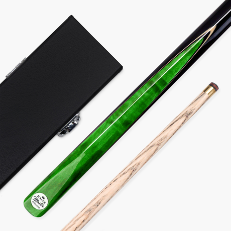 Baize Master 57 Inch CONQUEST 2 Piece Snooker Pool Cue and Hard Case Set 9.5mm Tip
