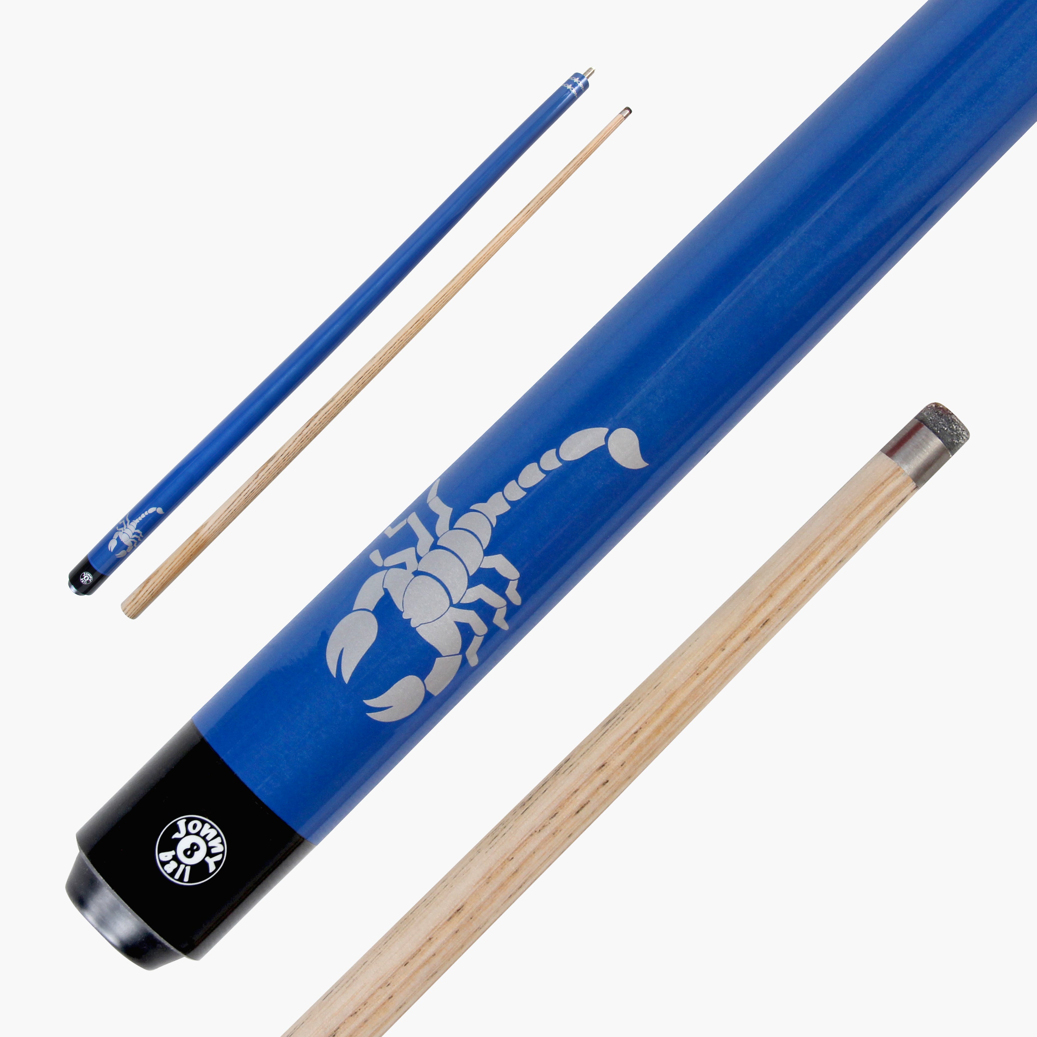 Scorpion Ash Cue by Jonny 8 Ball - Pristine Precision – Cue + Case
