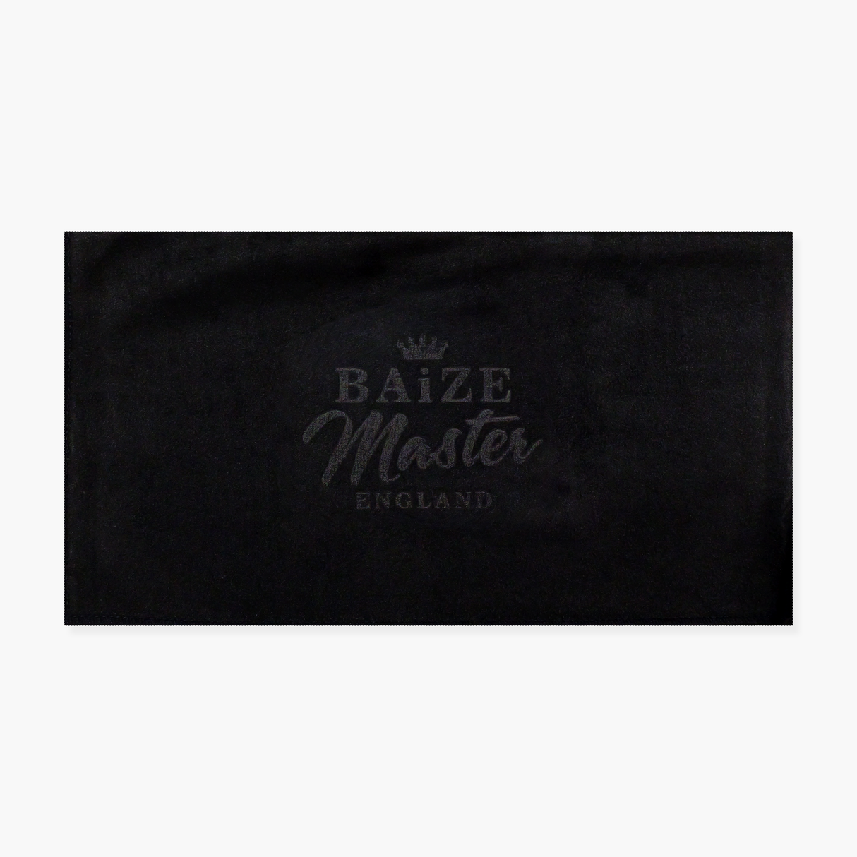 Baize Master MicroSuede™ Luxury Black Pro Cue Towel - 40cm x 25cm – Keeps cue clean and smooth