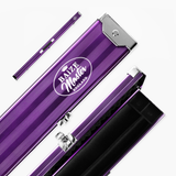 Baize Master Pro Line 3/4 2 Slot Luxury Aluminium Snooker and Pool Cue Case - Holds 1 Cue