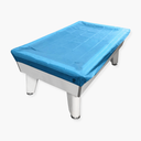 Jonny 8 Ball 6ft Fitted Nylon Snooker Pool Table Cover with Elasticated Corners - 192 x 115cm Jonny 8 Ball