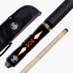 Jonny 8 Ball 'INCA' 9mm Tip Adjustable 4 Piece Ash Pool Cue & Soft Case Jonny 8 Ball