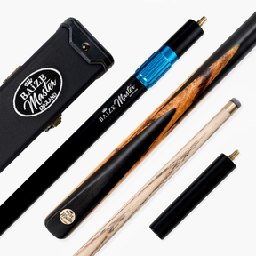 Baize Master Ember Centurion 3/4 Joint Snooker and Pool Cue and Case Set with 9.5mm Pro Impact Hybrid Tip Baize Master