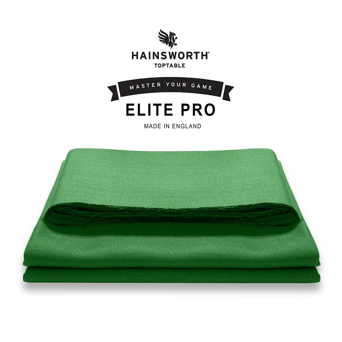 Hainsworth Elite Pro 9ft USA American Pool Table Cloth Cue + Case