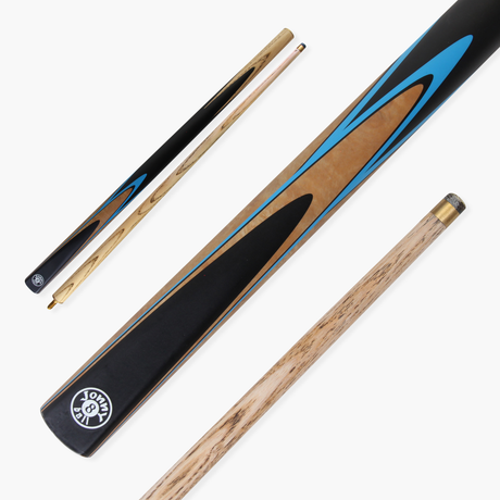 Jonny 8 Ball VANQUISH 42 Inch 2 Piece Centre Joint Junior Kids Snooker Pool Cue 10mm Tip