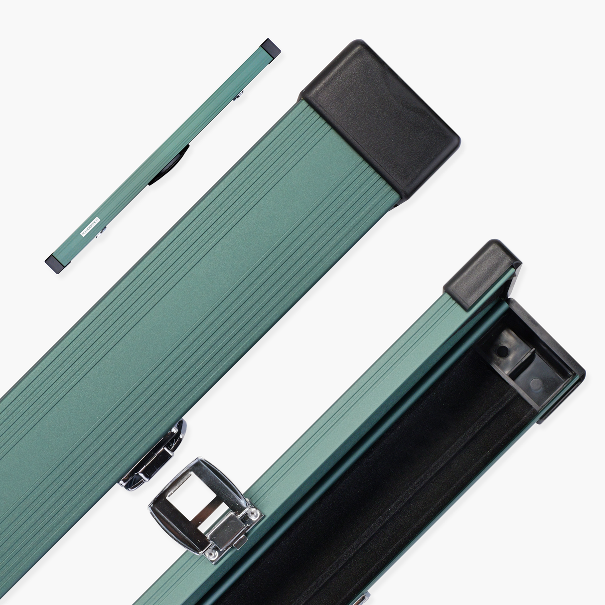 Tomahawk Eco 3/4 Aluminium Lockable Snooker and Pool Cue Case – Holds One 3/4 Joint Cue + Extensions Tomahawk