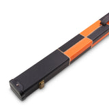 Deluxe 3/4 CHEQUERED Cue Case with Plastic Ends and Horizontal Chalk Compartment