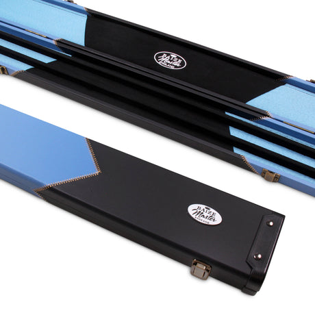 Baize Master 1 Piece ARROW Snooker Pool Cue Case with Plastic Ends - Holds 3 Cues