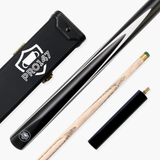 PRO147 Striker 3/4 Jointed Snooker and Pool Cue and Case Standard Set with 9.5mm Green Layered Tip