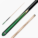 PRO147 Jester 57 Inch One Piece Snooker and Pool Cue with 9.3mm Pro Tip PRO147