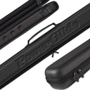 PowerGlide Svartur Black 3/4 Tubular Snooker Pool Cue Case - Max Shaft Length 111cm