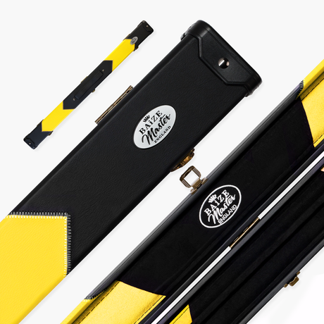 Baize Master Deluxe ARROW 2 Piece Snooker Pool Cue Case with Matching Colour Interior