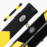 Baize Master Deluxe ARROW 2 Piece Snooker Pool Cue Case with Matching Colour Interior Baize Master