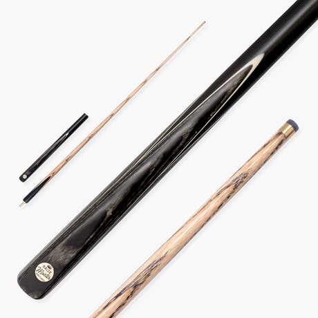 Baize Master Gold Series Midnight Collection 58 Inch ¾ Joint Premium Ash Snooker Pool Cue 9.5mm Tip