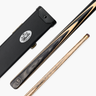 Baize Master BLACKLINE CLASSIC 2 Piece English Pool Cue and Case Set 8.5mm Layered Tip
