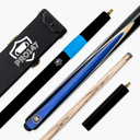 PRO147 Jester 3/4 Joint Snooker and Pool Cue and Case Set with 9.3mm Pro Tip PRO147