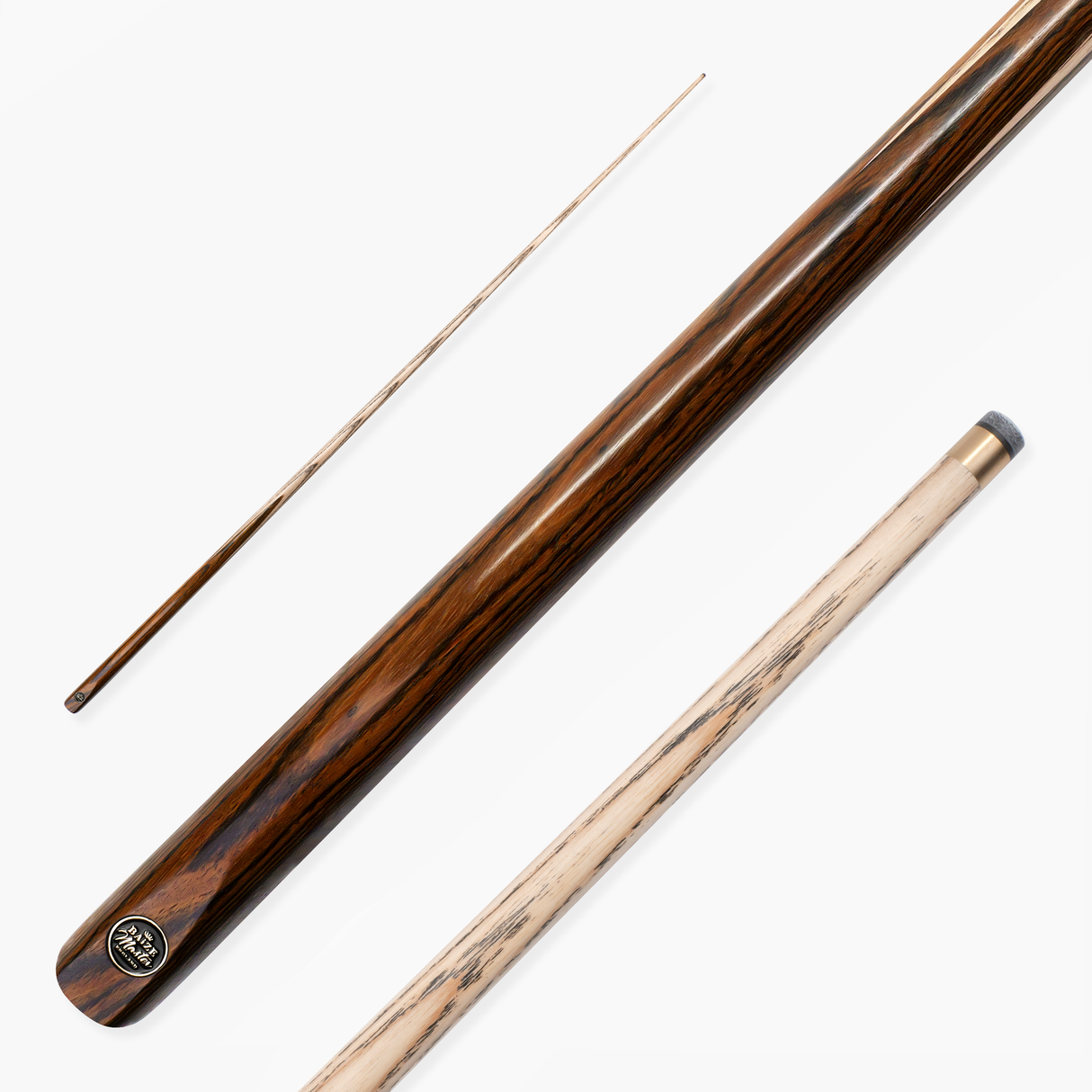Baize Master Platinum Exotic Series Heirloom One Piece Luxury English Pool Cue with 8mm Pro Impact Hybrid Tip
