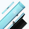 Baize Master Summit One Piece Three Slot Luxury Aluminium Snooker and Pool Cue Case with Chunky Metal Ends – Holds 3 x One Piece Cues