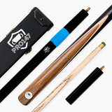 PRO147 Hurricane 57 Inch 3/4 Heavy Weight Snooker Pool Cue 9.5mm Tip with Hard Case and Extensions