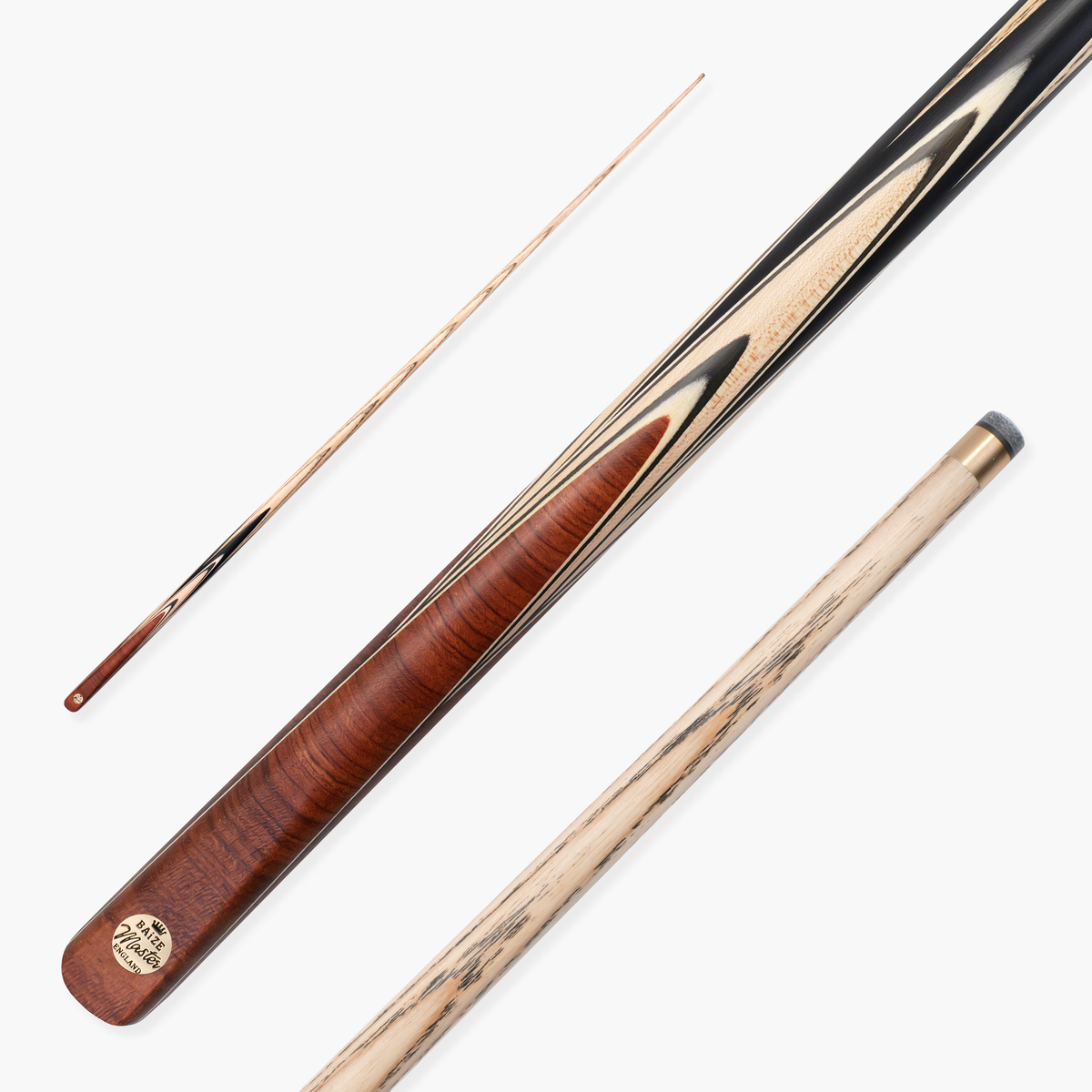 Baize Master Russet Centurion 58 Inch 1 Piece Snooker and Pool Cue with 9.5mm Pro Impact Tip