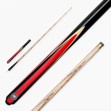 PRO147 Jester 57 Inch 3/4 Joint Hand Spliced Snooker and Pool Cue with 9.3mm Pro Tip PRO147