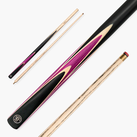 Jonny 8 Ball 2 Piece SNIPER 57 Inch Ash English Pool Cue with 8mm Pro Leather Tip